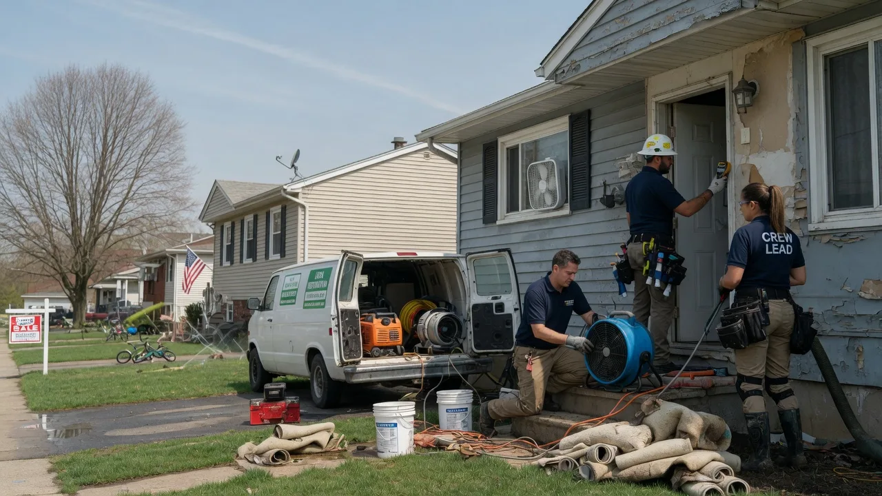 Flood Cleanup in Sheridan, AR near me
