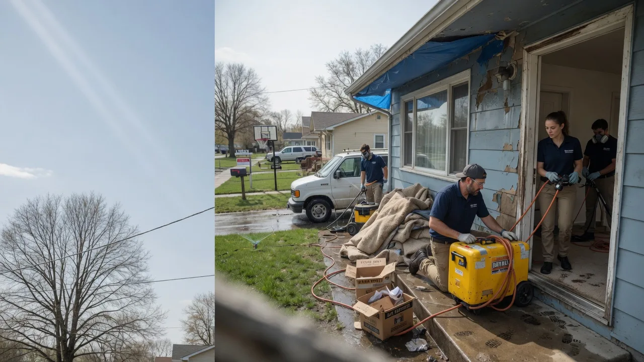 Basement Flood Cleanup in Sheridan, AR near me
